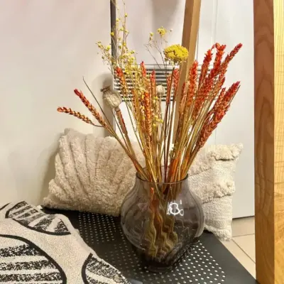 Vase Strié Fumé — photo 4