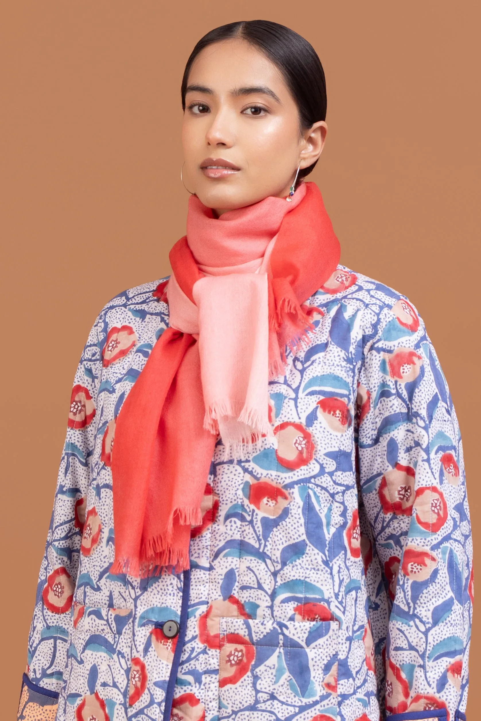 Etole ombrée légère  100% pashmina