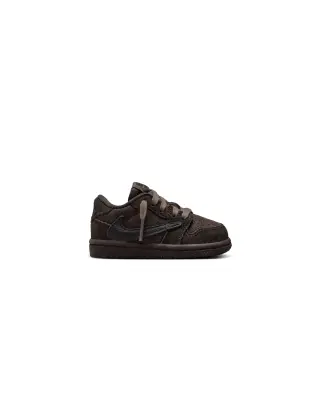 x Travis Scott Jordan 1 low OG Dark Mocha TD — photo 1