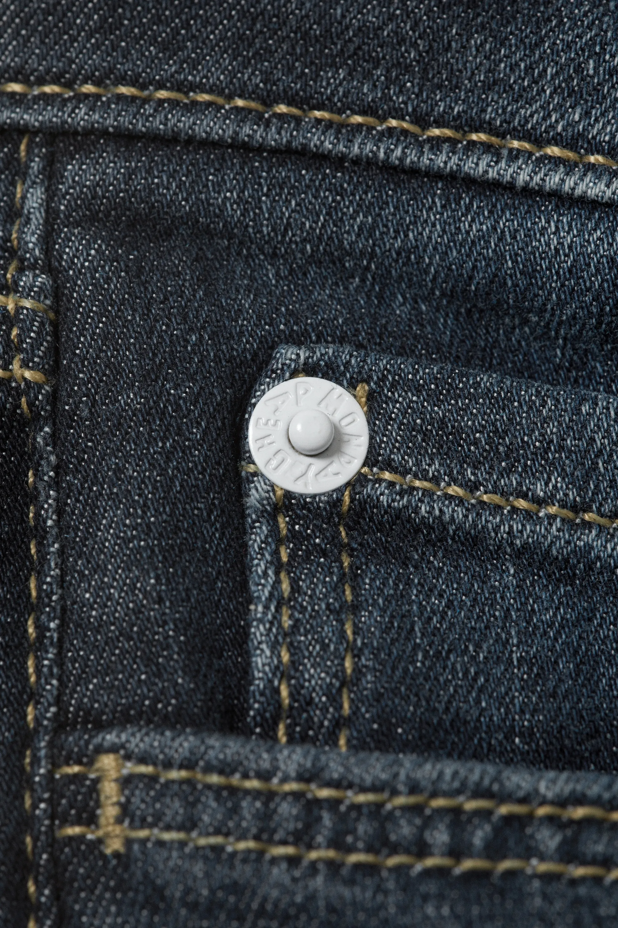 Jean bootcut skinny taille basse Booty Bei - Blue Spray - Bleu foncé