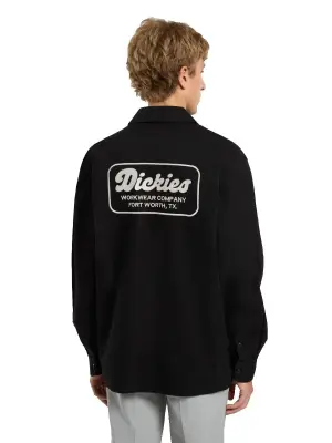 DICKIES CHEMISE MANCHES  LONGUES Noir — photo 2