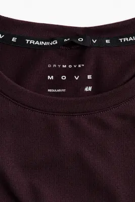 Débardeur de sport Regular Fit DryMove™ - Prune foncé — photo 4
