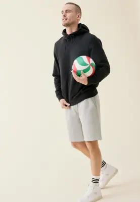 Le short molleton - Gris clair — photo 5