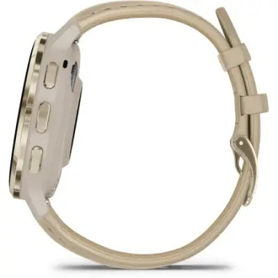 Garmin Venu 3S bracelet cuir lin + bracelet silicone lin 010-02785-55 — photo 4