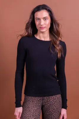 Laure+Max – T-shirt Tessa Noir — photo 3