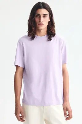 T-shirt Regular Fit - Lilas — photo 2