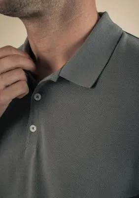 Polo Partage Gris — photo 3