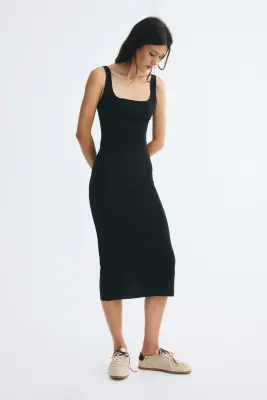 Robe moulante - Noir — photo 1