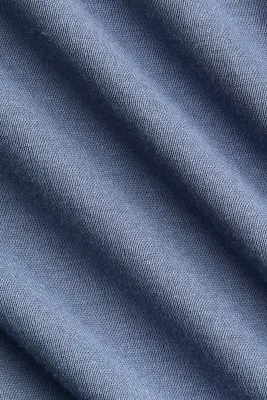 Top en jersey de coton pima - Bleu ancien — photo 3