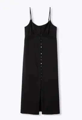 Robe longue à fines bretelles — photo 1