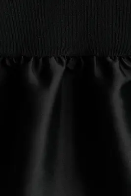 Robe en maille - Noir — photo 4