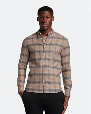 LYLE & SCOTT CHEMISE ECOSSAISE — photo 3