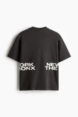 T-shirt délavé Loose Fit - Gris foncé/The Bronx — photo 1