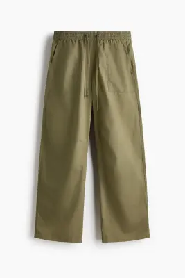 2-piece loungewear set - Crème/vert kaki clair — photo 2