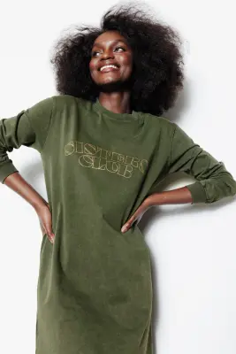 Robe en jersey Sisters Club — photo 3