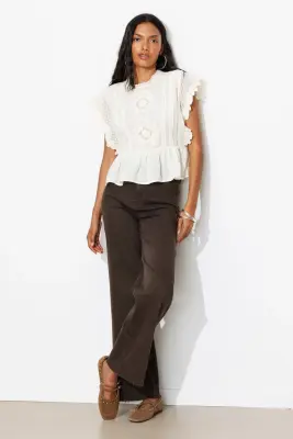 HECTOR pantalon taille haute — photo 3
