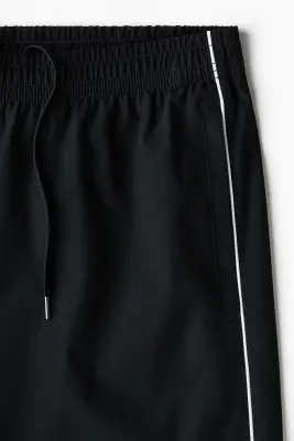 Pantalon de survêtement imprimé Relaxed Fit - Noir/Honda — photo 5