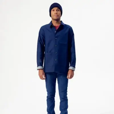Veste de travail Valéry bleu marine — photo 3