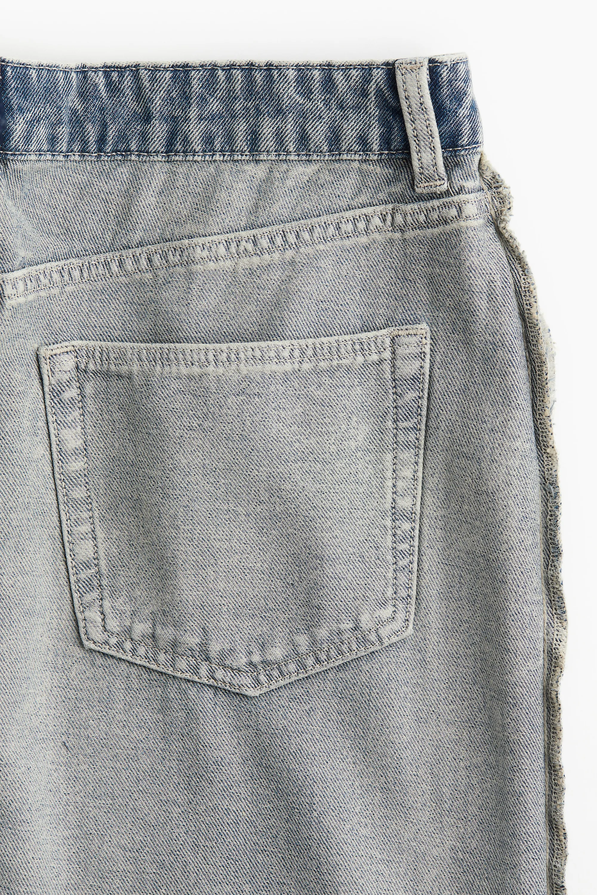 Jupe de longueur genou - Bleu denim clair