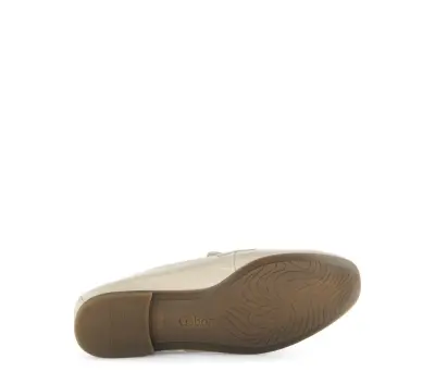 Mocassins Gabor 85.213.92 Beige - Cuir Grande Pointure Femme — photo 5