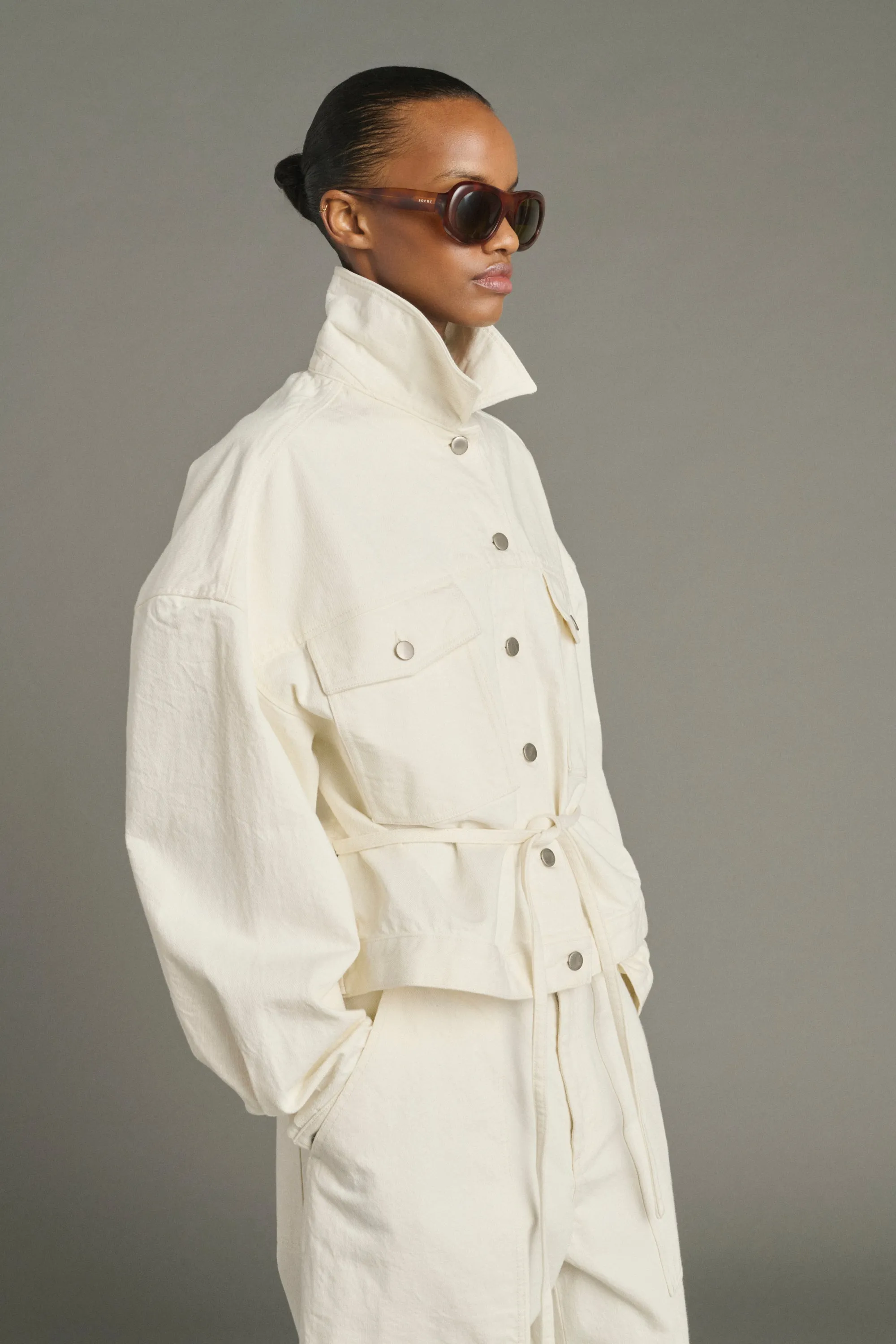 VESTE LYS ÉCRU
