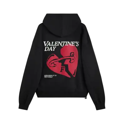Fakegods Valentines Hoodie Black — photo 2