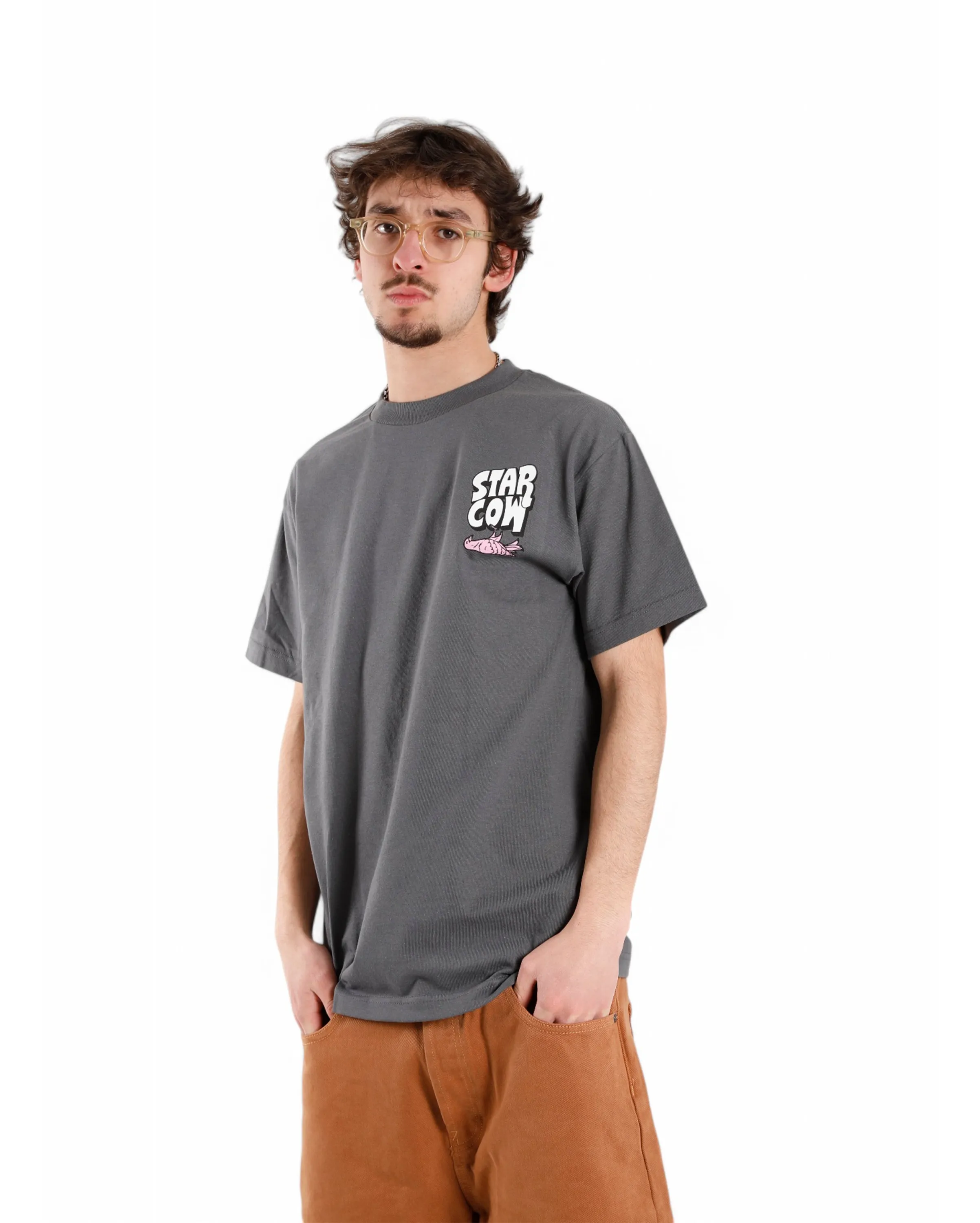 T-shirt Greetings Dark Grey