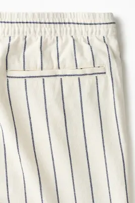 Short Regular Fit - Crème/rayé — photo 3