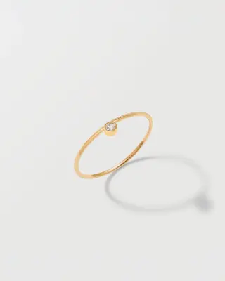 BAGUE CLAIRE - Or jaune 18 carats — photo 1