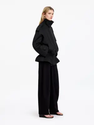 Trench oversize - Noir — photo 1