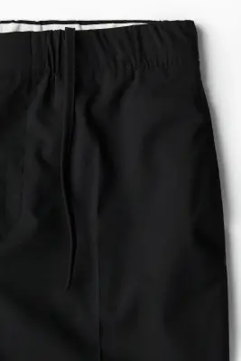 Pantalon effilé Relaxed Fit - Noir — photo 2