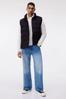 Veste sans manches matelassée - Noir — photo 1