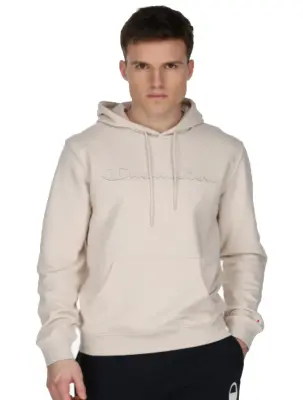 CHAMPION SWEAT CAPUCHE Beige — photo 2