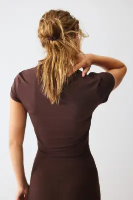 T-shirt de sport DryMove™ - Marron chaud — photo 3