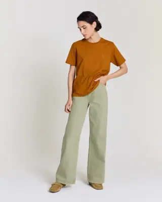 Tee-shirt Bree brodé cannelle — photo 2