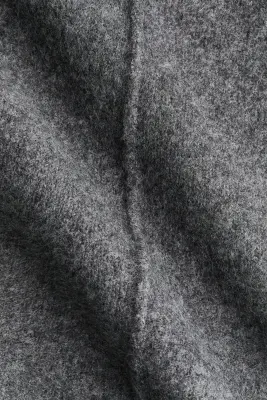 Robe en maille avec jupe évasée - Gris foncé chiné — photo 3