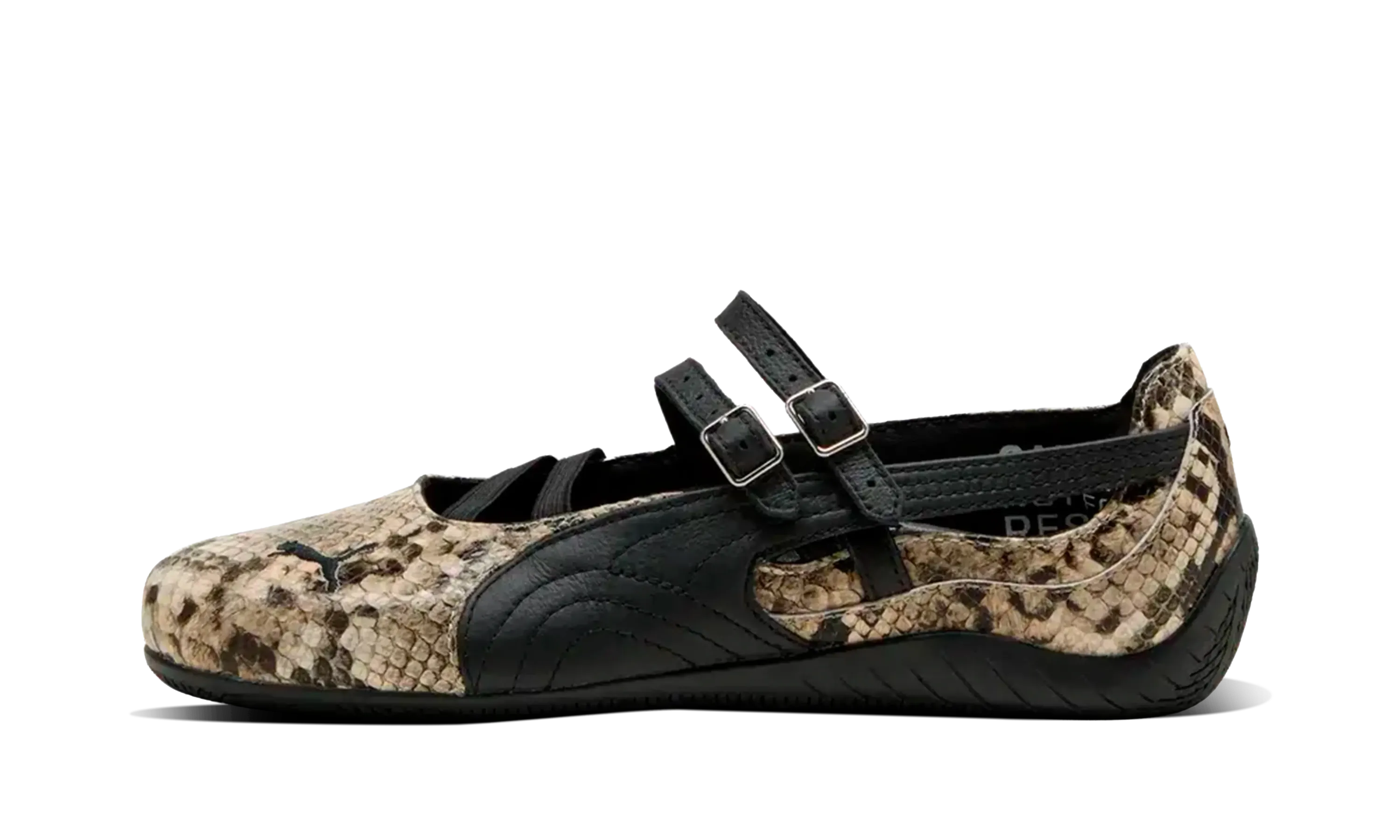 Puma Mujer Speedcat Ballet Snakeskin Black Vapor Grey