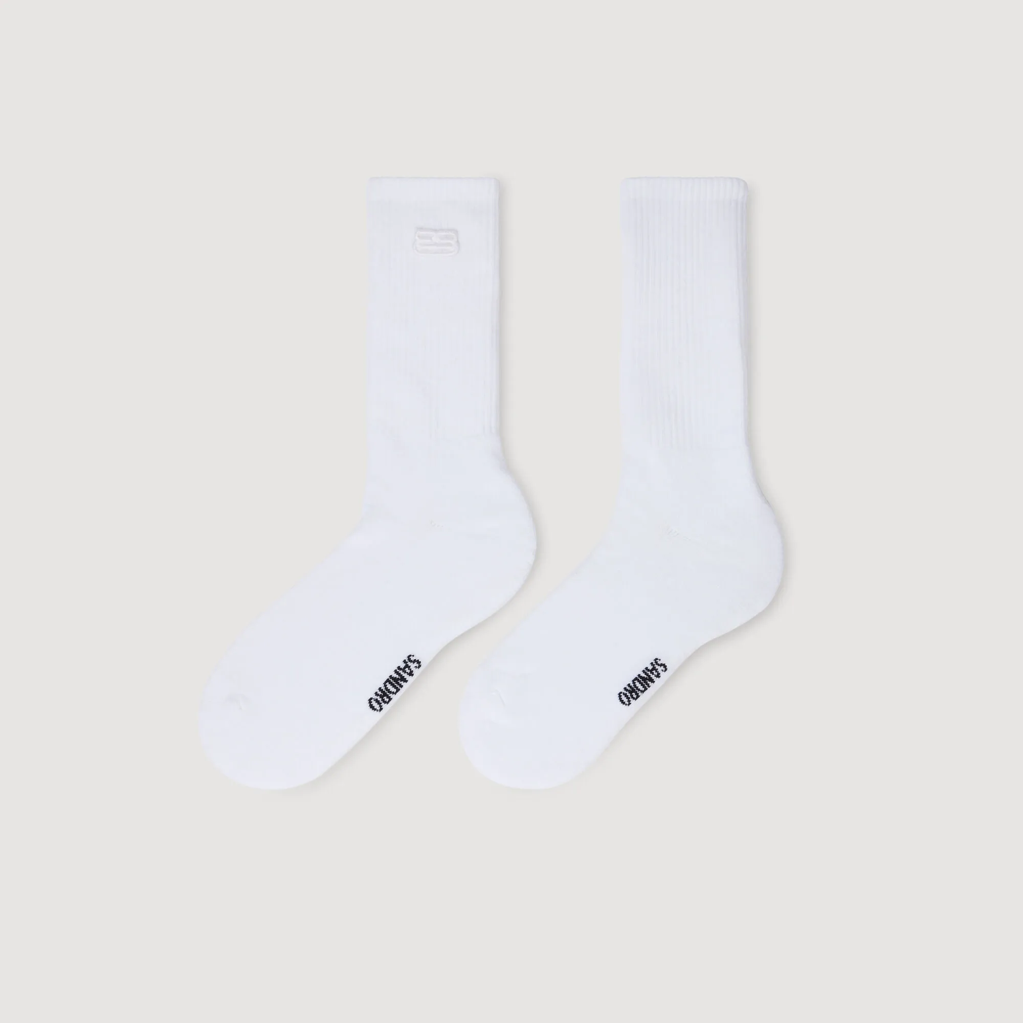Chaussettes brodées