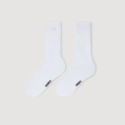 Chaussettes brodées