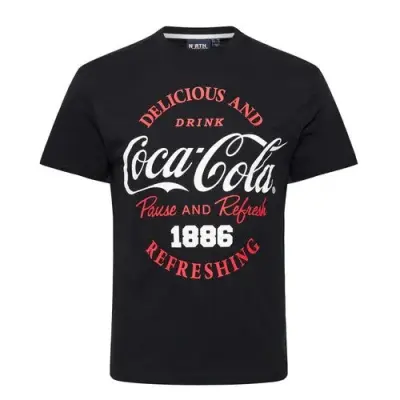 NORTH TEE SHIRT COCA COLA Noir — photo 1