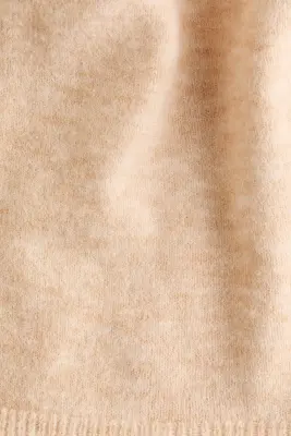 Cape en maille épaisse - Beige clair — photo 2
