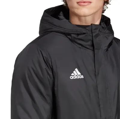 ADIDAS PARKA LONG GRANDE LONGUEUR Noir — photo 5