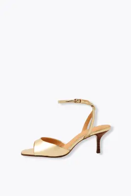 Sandales couleur dorée Femme — photo 2