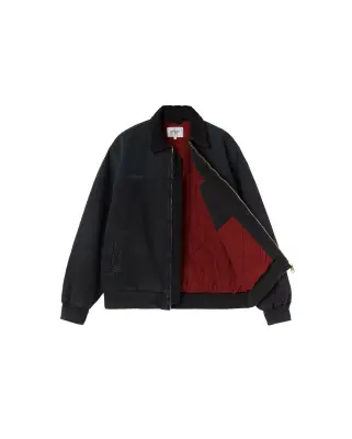 OG Santa Fe jacket Black Grind Wash — photo 3