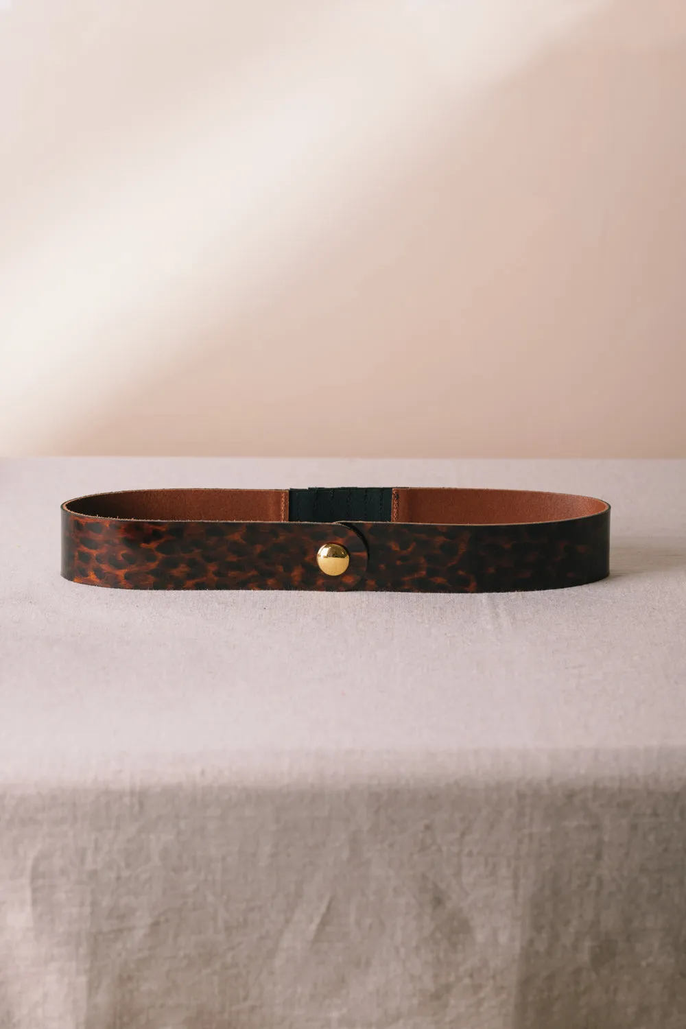 ceinture lelina leopard
