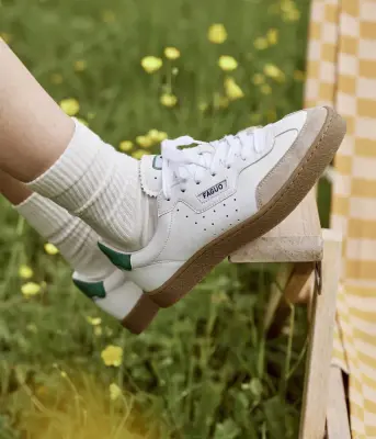 Faguo – Baskets Lumbo Blanc Vert — photo 4