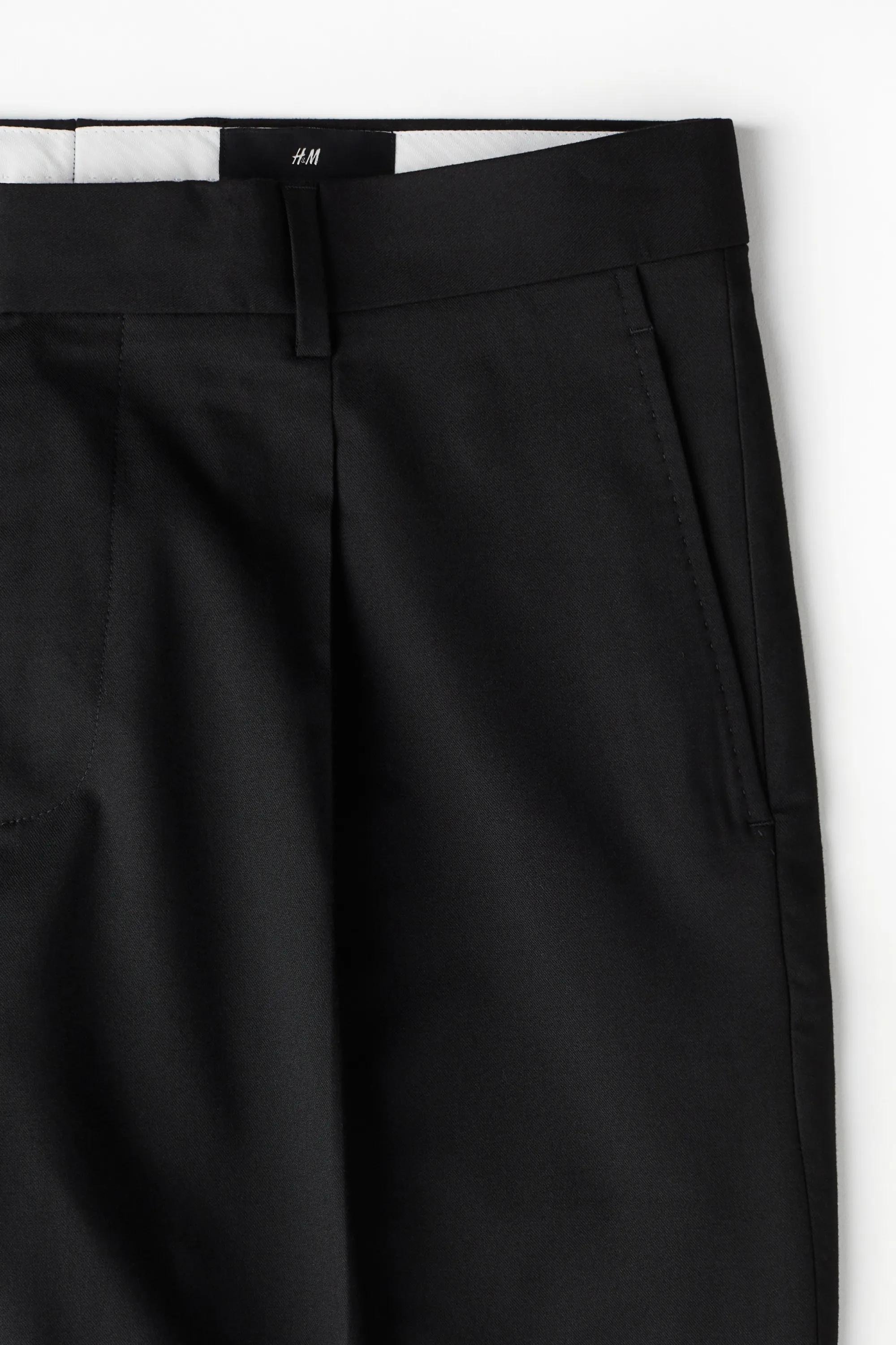 Pantalon de costume Relaxed Fit - Noir