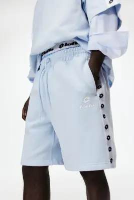 Short Regular Fit en molleton - Bleu clair/Lotto — photo 3
