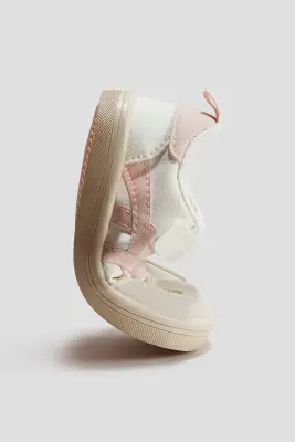 Sneakers barefoot - Blanc/rose clair — photo 1
