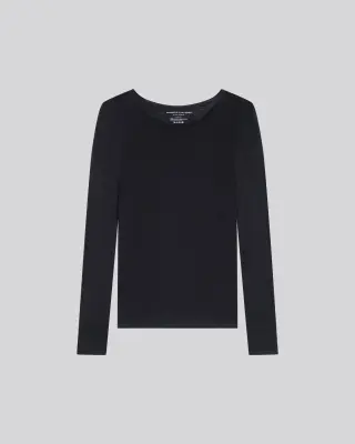 T-shirt en coton et cachemire — photo 3
